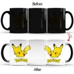 Tasse en c ramique couleur changeante de 350ml 1 pi ce nouvelle tasse magique Pokemon cadeau 1