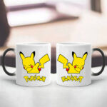 Tasse en c ramique couleur changeante de 350ml 1 pi ce nouvelle tasse magique Pokemon cadeau 4