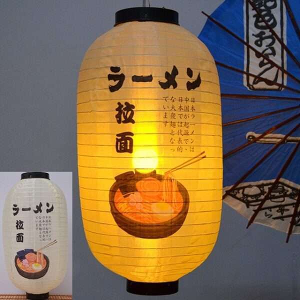 lanternes suspendues décoration japonais